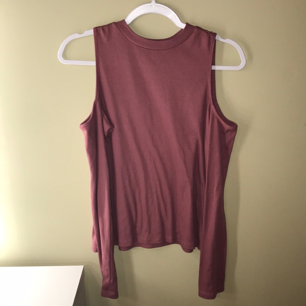Off the shoulder Long Sleeve Shirt